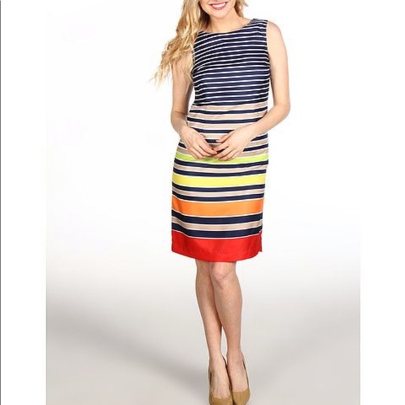 Ellen Tracy Dresses & Skirts - Ellen Tracy Like New Striped Sheath Dress